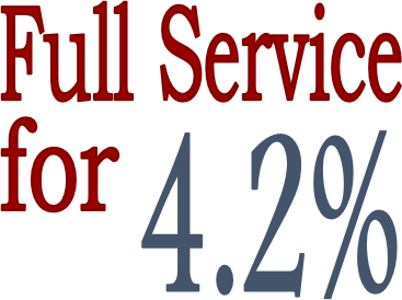 Full Service real estate for 3.9%